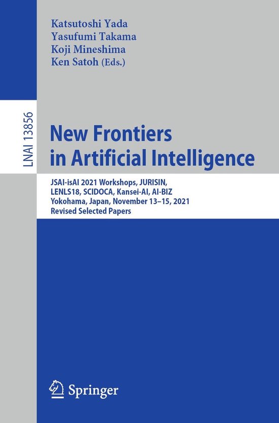 Springer Nature Proceedings Computer Science - New Frontiers ... - cover