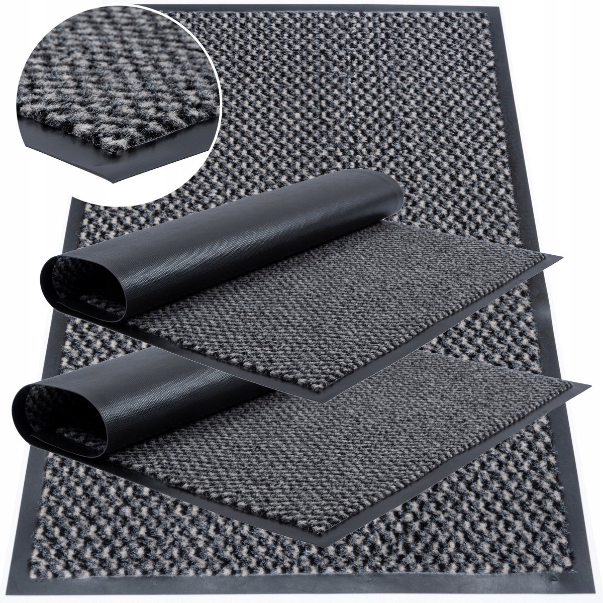 Set van 2 Binnendeurmatten 40x60cm - Stijlvol en Praktisch