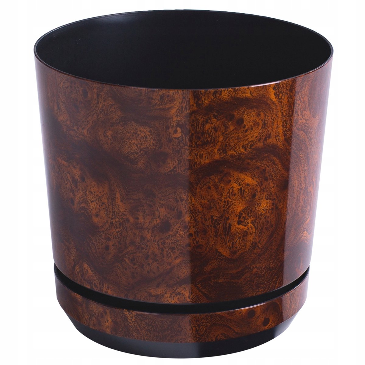 Decorpot Ø 18 cm - Houtkleur