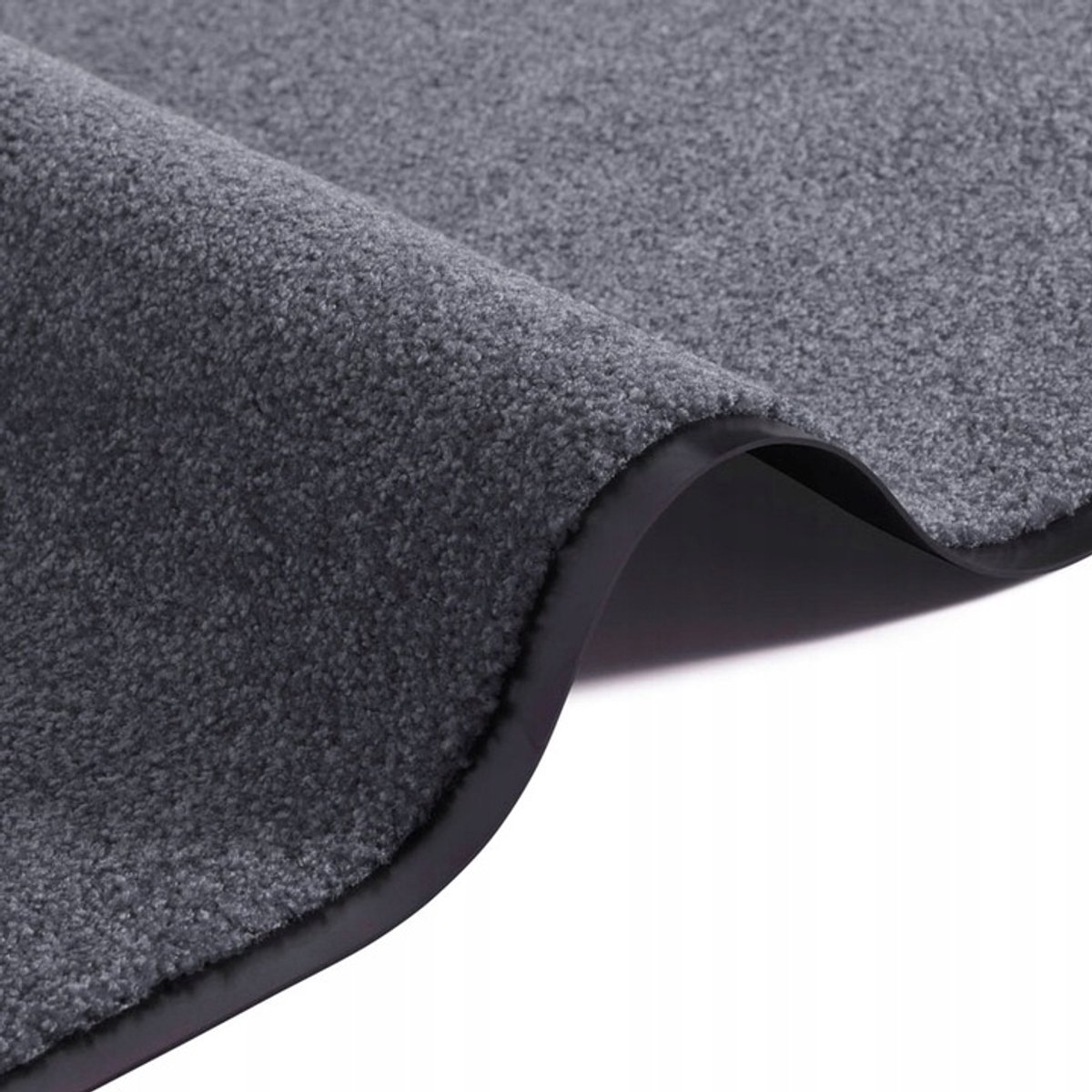 Merkloos Grijze Deurmat 60x90 cm - antislip & absorberend