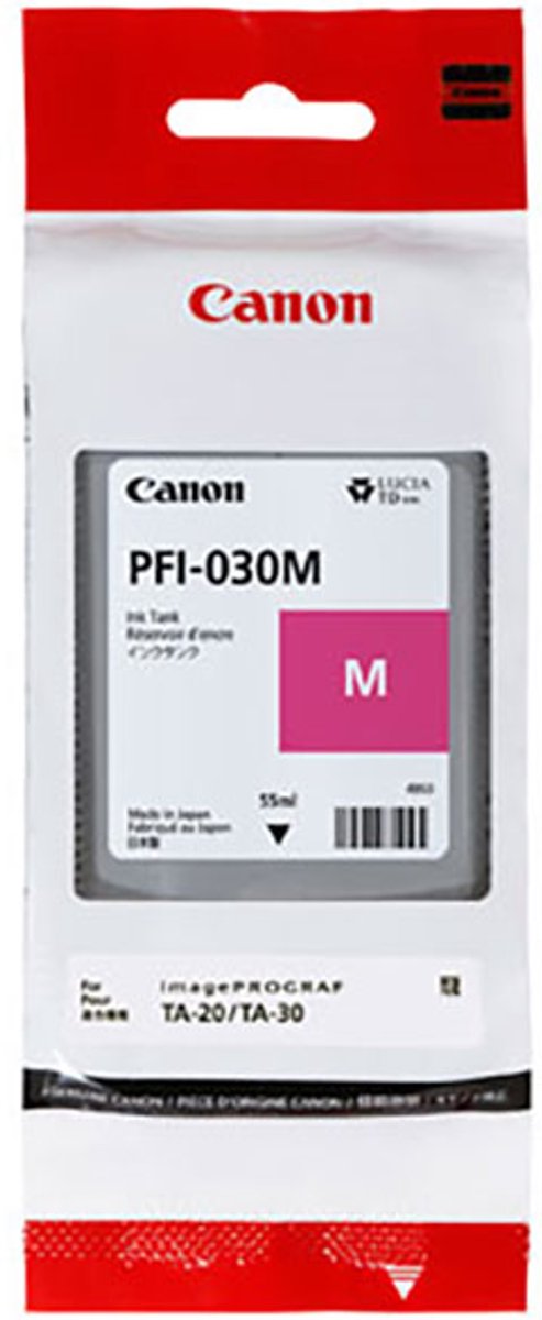 Original Ink Cartridge Canon 3491C001AA Magenta
