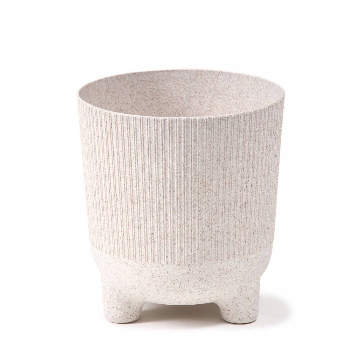 Lamela Aria Jumperpot 18cm Wit/Beige - Stijlvol en Duurzaam