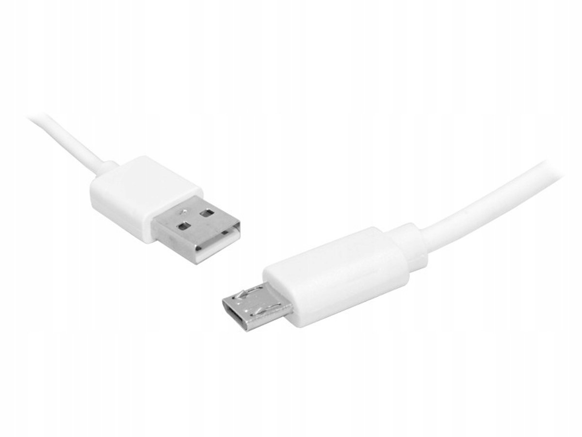 USB 2.0 Kabel Micro-USB 1,5m Wit