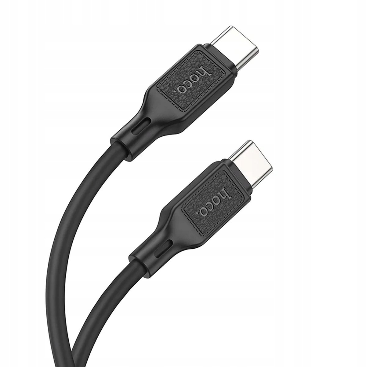 HOCO USB-C naar USB-C Kabel X90 - 60W PD/QC - 1m Zwart