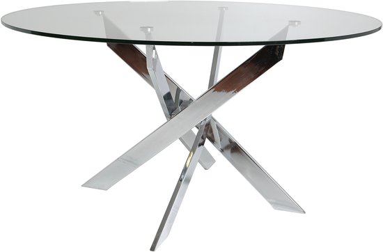 Mesa Redonda Ruth Ø140cm - Chrome