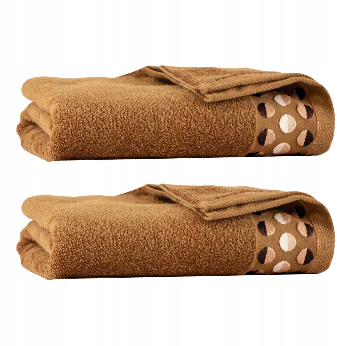 Zwoltex Luxe Katoenen Handdoekset 50x90 & 70x140cm - Bruin