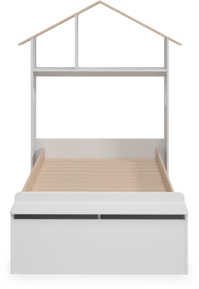 Marckeric - Bed Odessa - Wit - 216x128x153cm