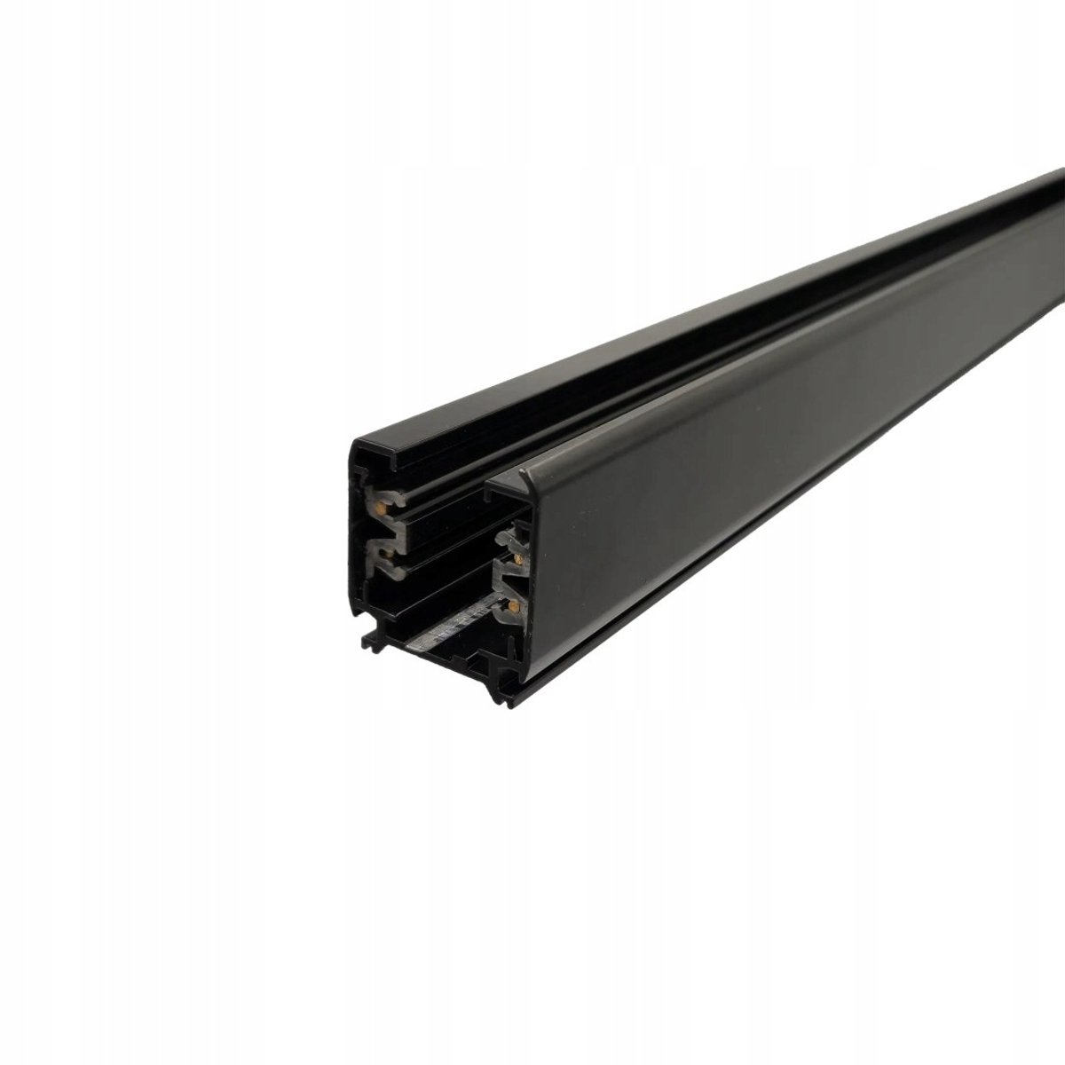 Zwarte 3-fase rail 2m TRA-200-BK