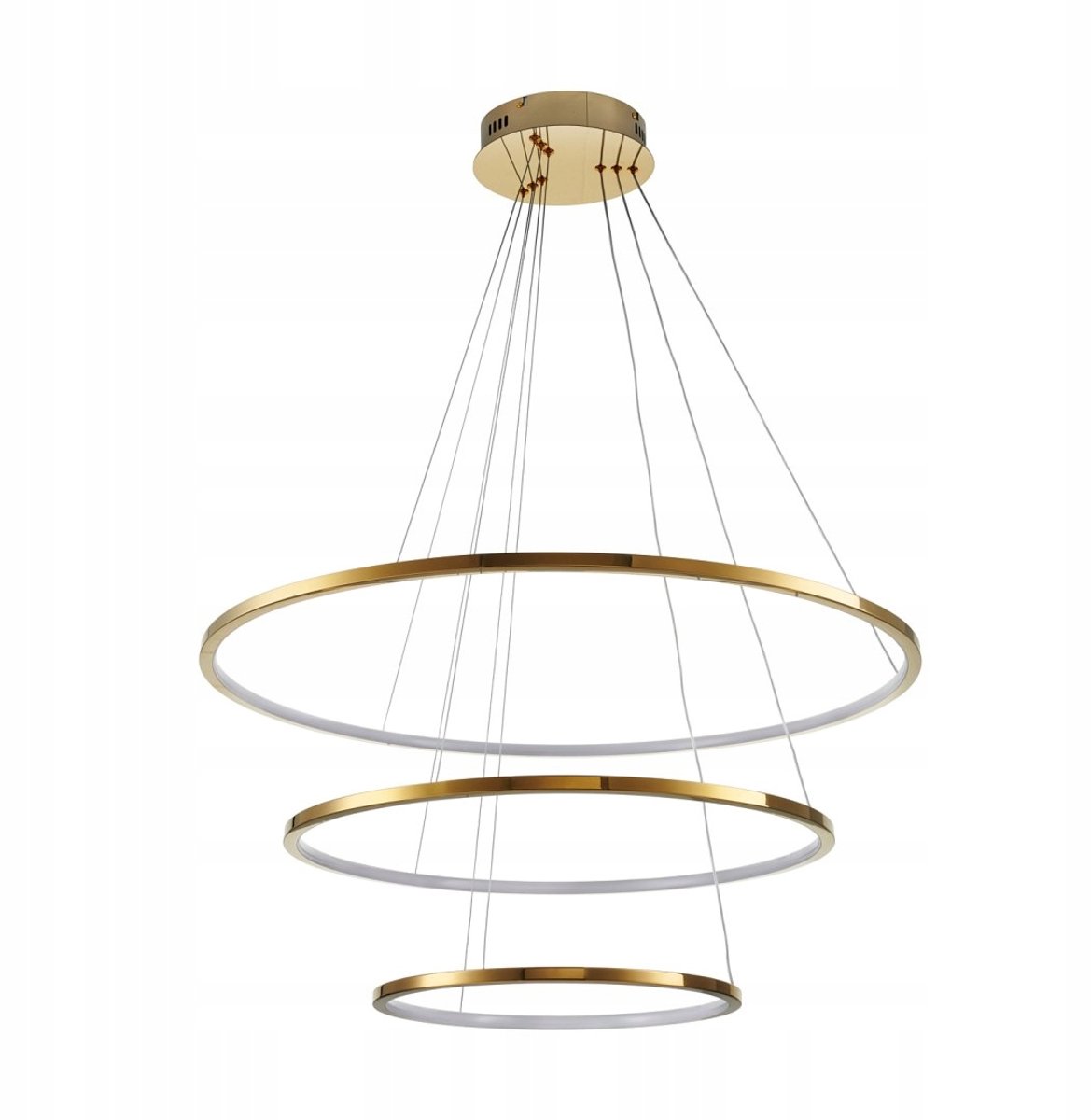 Luxe Circle Slim LED Hanglamp Goud 40/60/80cm - Modern Glam