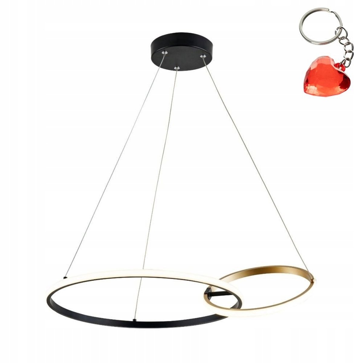 Moderne LED Hanglamp RANDO 20002P-GD - Verstelbaar, 36W