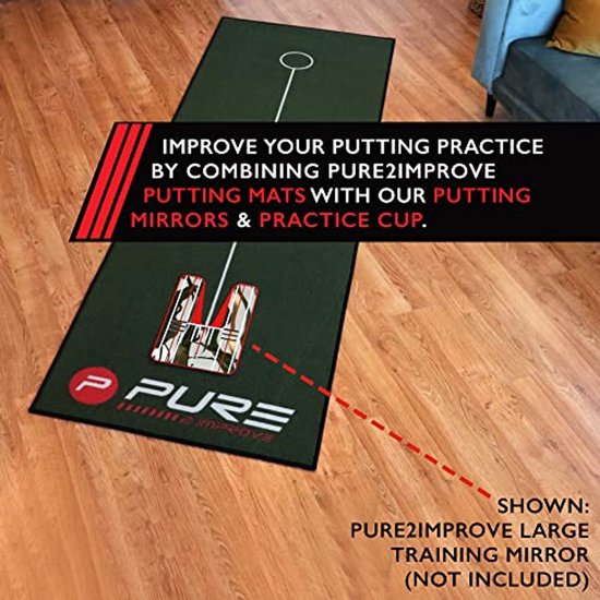 Golf Putting Mat voor binnen en buiten - Verbeter uw putt techniek van GOLF — afbeelding 5