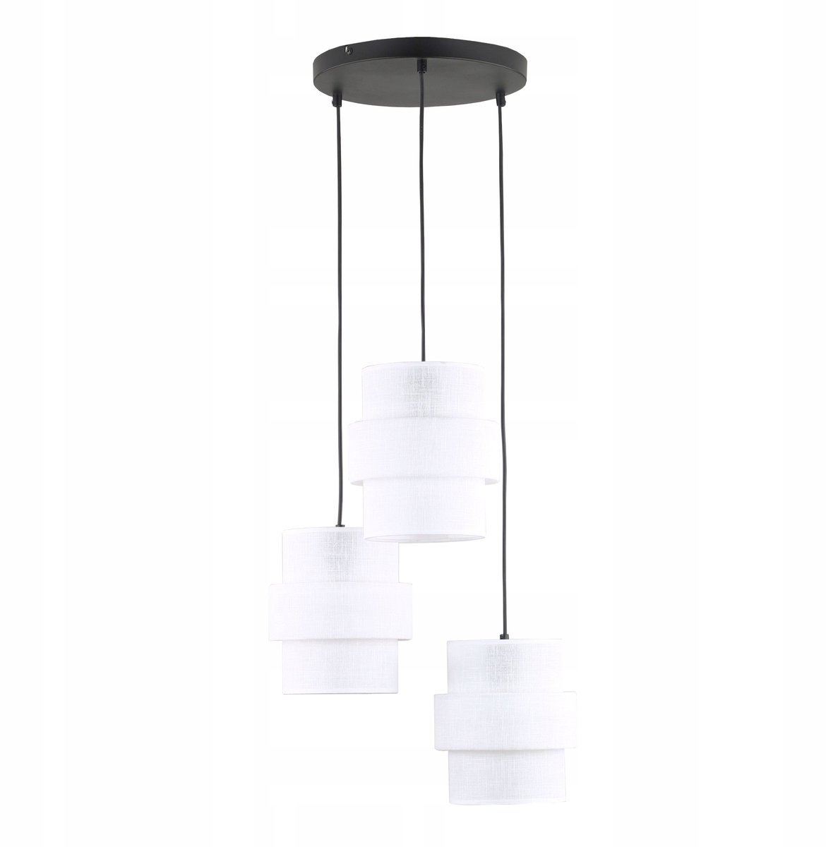 TK Lighting Calisto Hanglamp Wit E27 3 Lamp Modern Loft