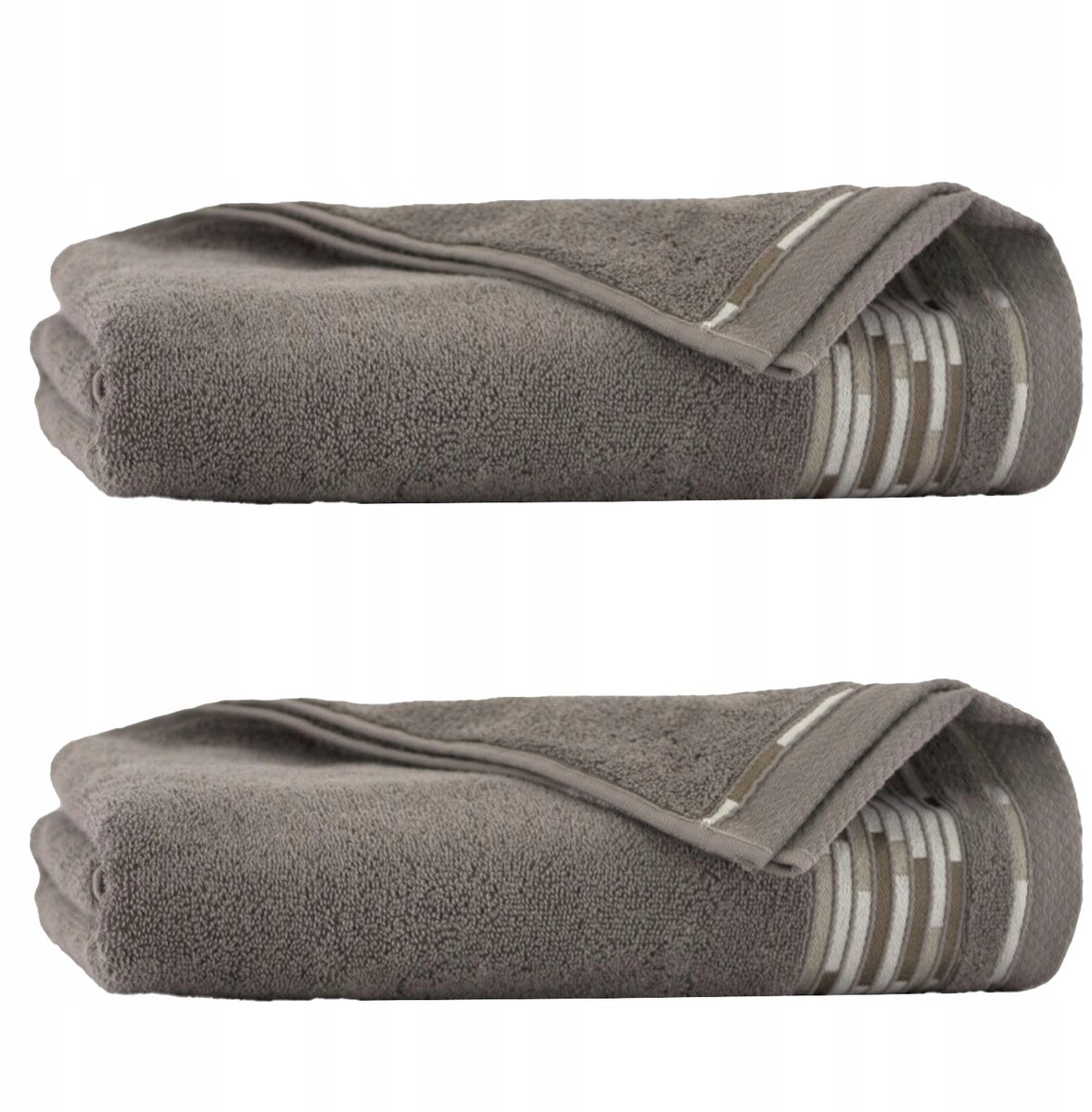 Zwoltex Egyptisch Katoenen Handdoekenset 50x90 & 70x140cm Taupe