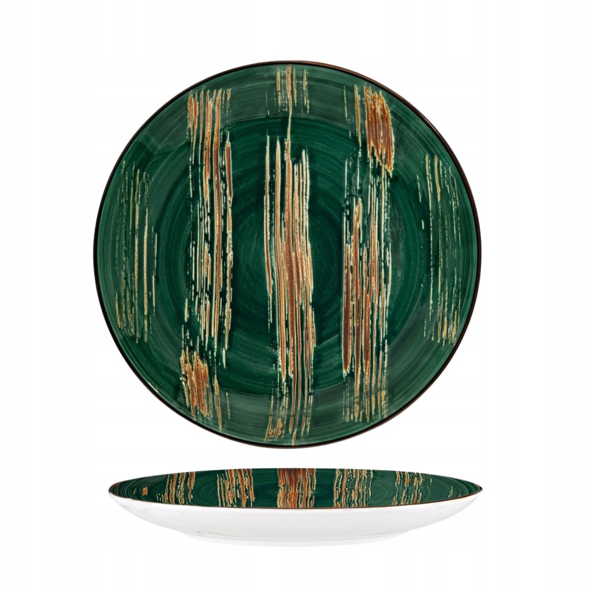 Wilmax ColorBoom bord Porseleinen Dinerbord Groen 28 cm