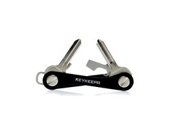 Keykeepa aluminium voor maximaal 12 sleutels, zwart
