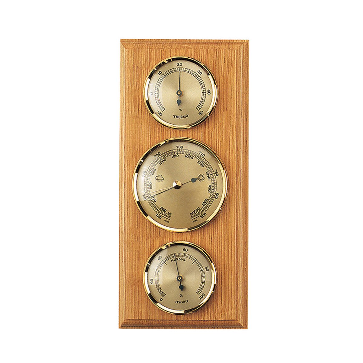 SELVA weerstation, made in Germany, met barometer, thermometer en hygrometer
