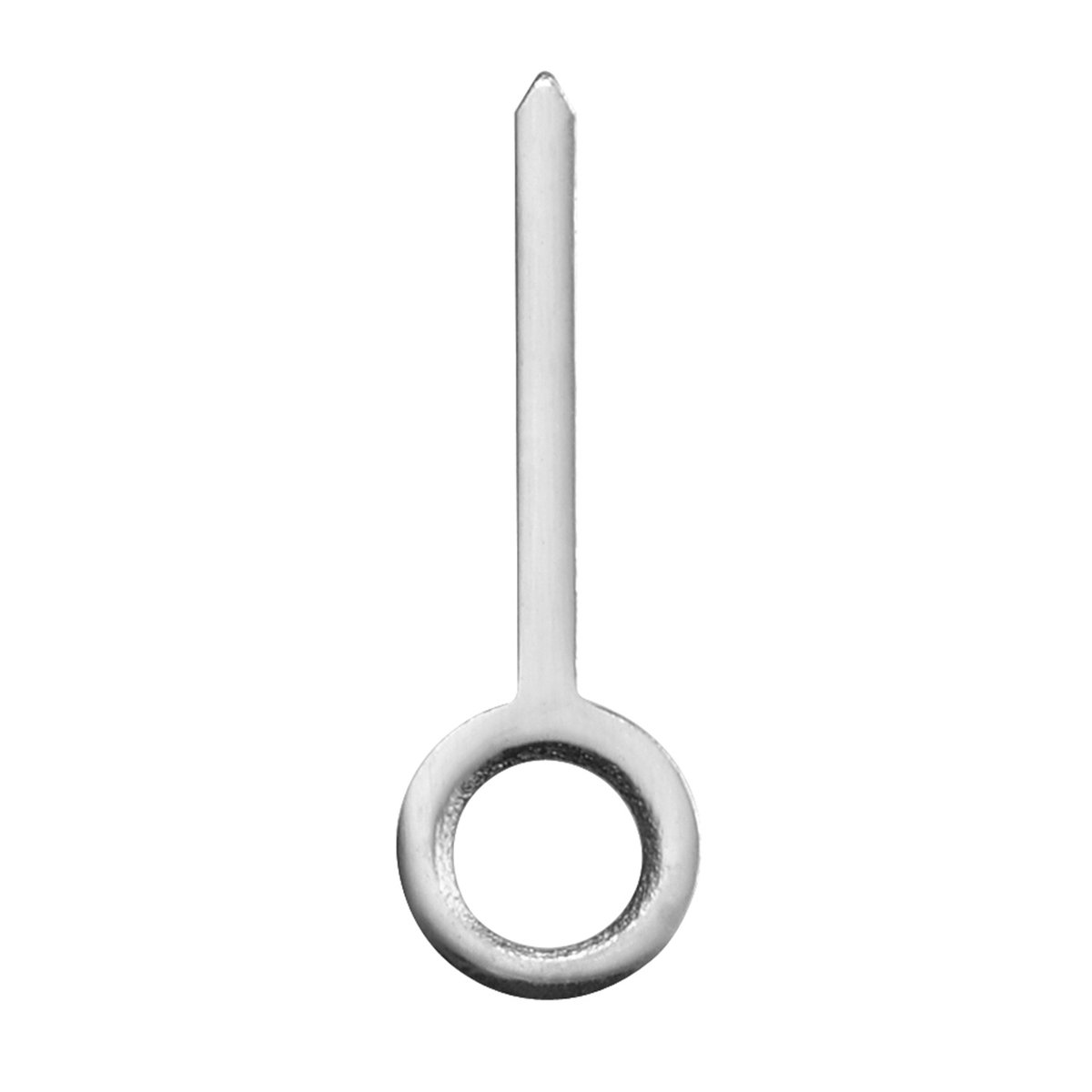 Uurwijzer schroefdraad chroom, gat Ø 1,2 lengte 5,0 mm