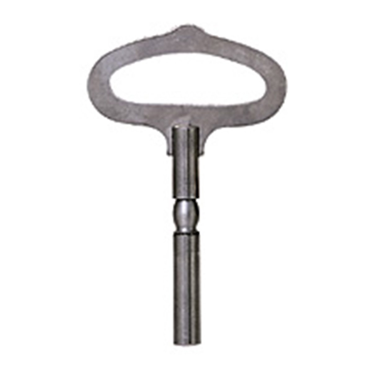 Kloksleutel standaarduitvoering verchroomd lange schacht vierkant binnenin: 4,5