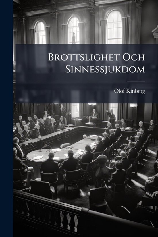 Brottslighet Och Sinnessjukdom - cover