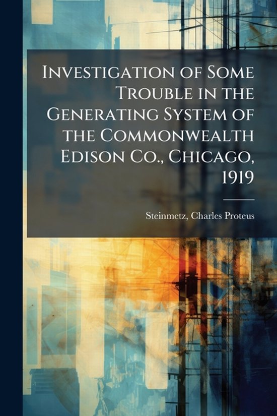 Investigation of Some Trouble in the Generating System of th ... - cover