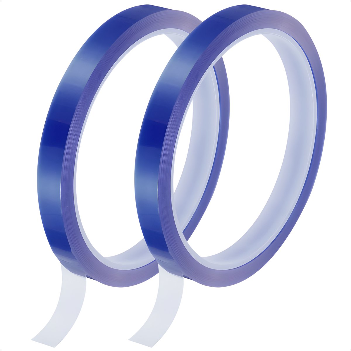 Techidna® - Hittebestendige Kapton Tape - Blauw - 10mm x 66m (2x33m) - Voor 3D-Printer, Solderen & Isolatie