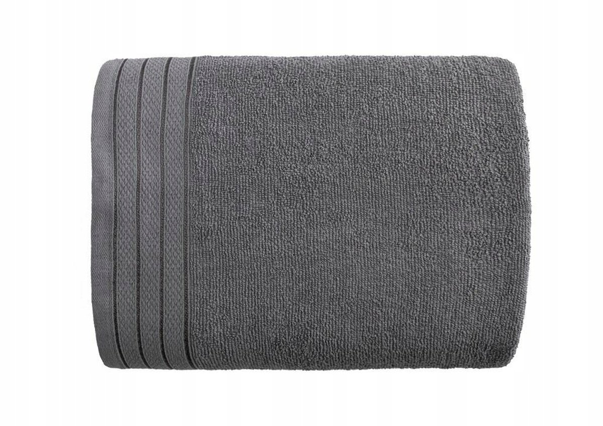 Faro Badhanddoek 30x50 cm Grijs Katoen 400 g/m²