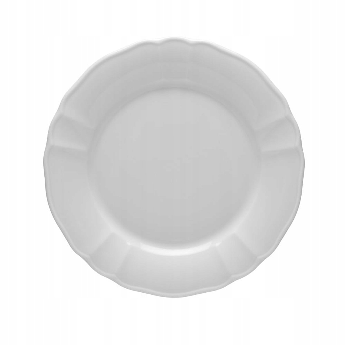 Lubiana Maria Porseleinen Dessertbord 22 cm - Wit