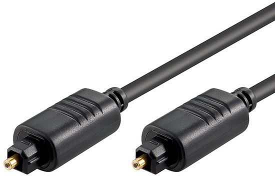Goobay AVK 220-100 1.0m Câble Fibre Optique 1m Toslink Noir