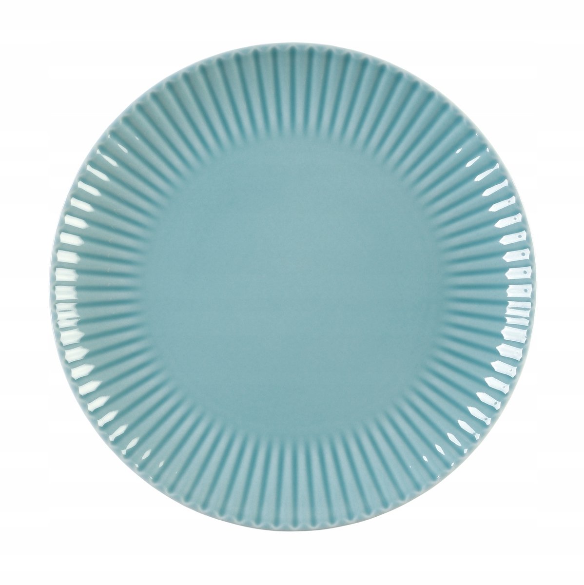 Lubiana Daisy Platte Borden 20,5 cm Turkoois - Set van 6