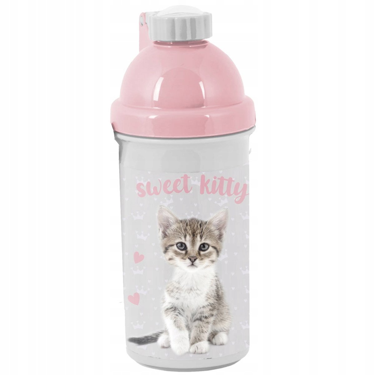 Bidon Kotje 500ml - Leuke Drinkfles voor Meisjes