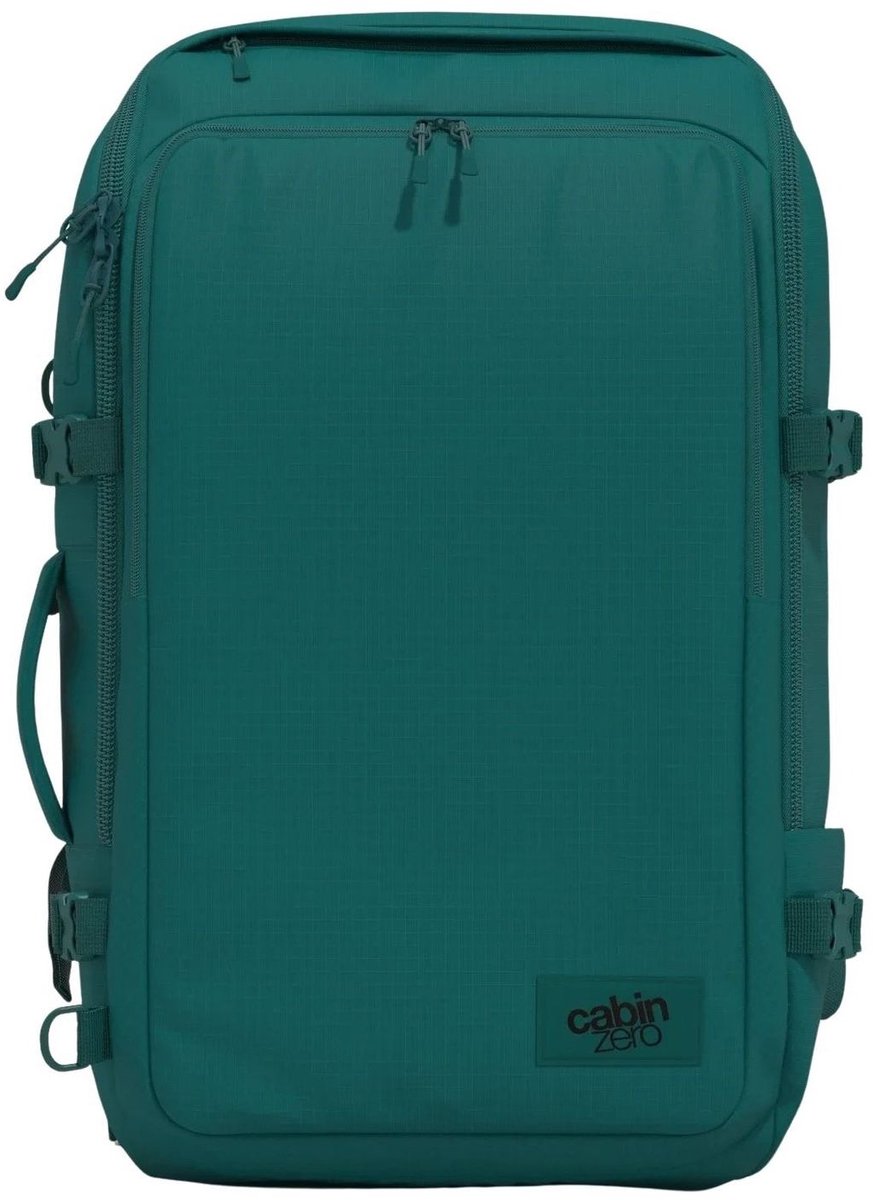 CabinZero Adventure Pro 42L Cabin Backpack kerala green