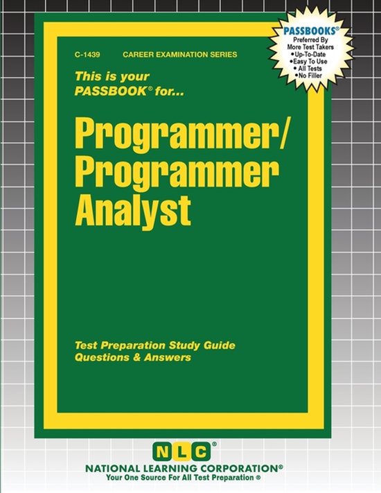 Career Examination- Programmer/Programmer Analyst - cover