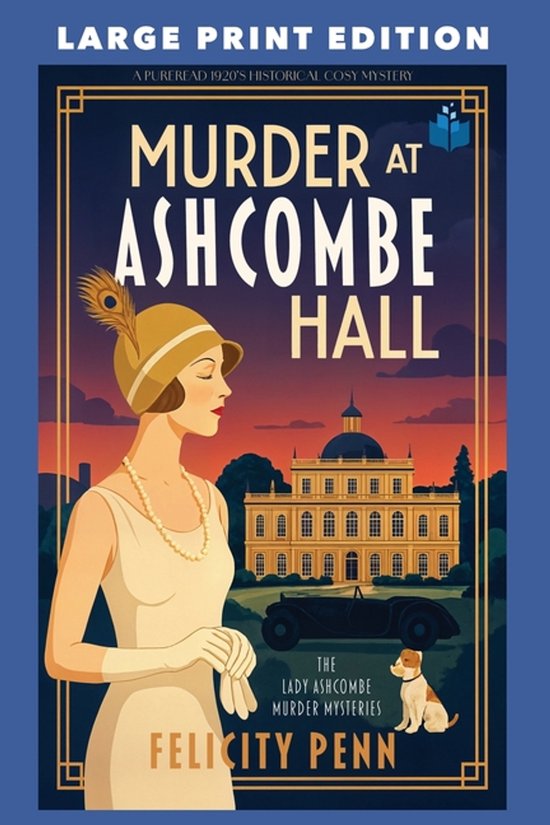 The Lady Ashcombe Murder Mysteries Large Print- Murder At As ... - cover