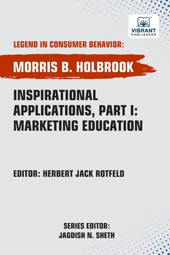 Inspirational Applications, Part I Marketing Education - cover
