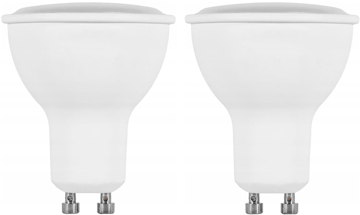 Bemko Premium LED Lamp GU10 - vervangt 50W (8W) - 760lm - 6000K Koud Wit - 230V - 2 stuks