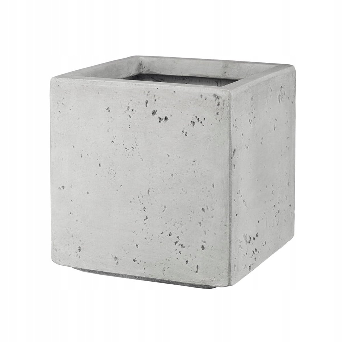 Bloempot Sharon 26cm - Stijlvol Wit Vierkant