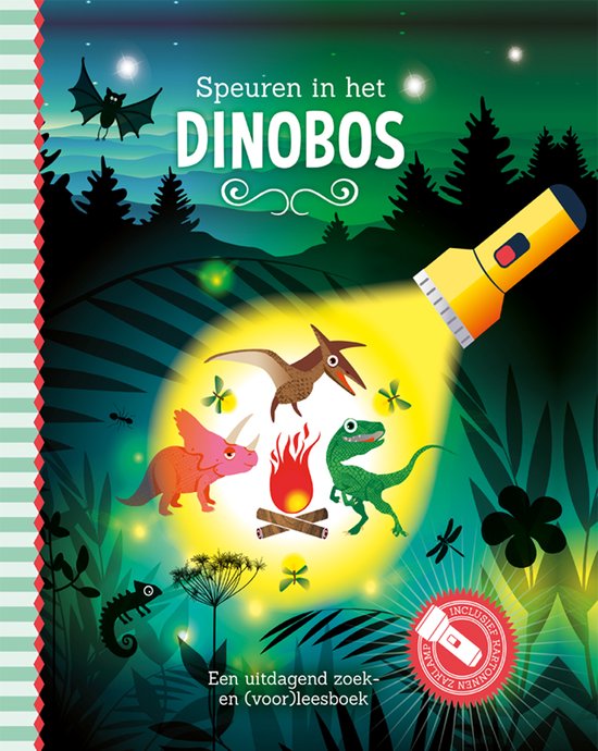 Speuren in het Dinobos – zoekboek