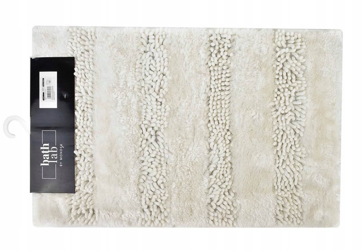 ZAC Badmat 60x40cm Wit Polyester Antislip