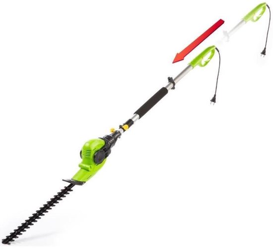 Elektrische heggenschaar - Fieldmann - FZN 6005-E - 450 W - 46 cm - Telescopische steel 190-250 cm van Fieldmann — afbeelding 4