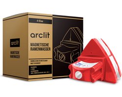 Arclit® | Magnetische ramenwasser 4-35mm | Geschikt voor HR / HR+++ | Verstelbare ruitenreiniger & Raamwisser