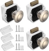3 stuks knoppen ladekast deurvergrendeling knop ideaal voor caravans camper kast boot jachten