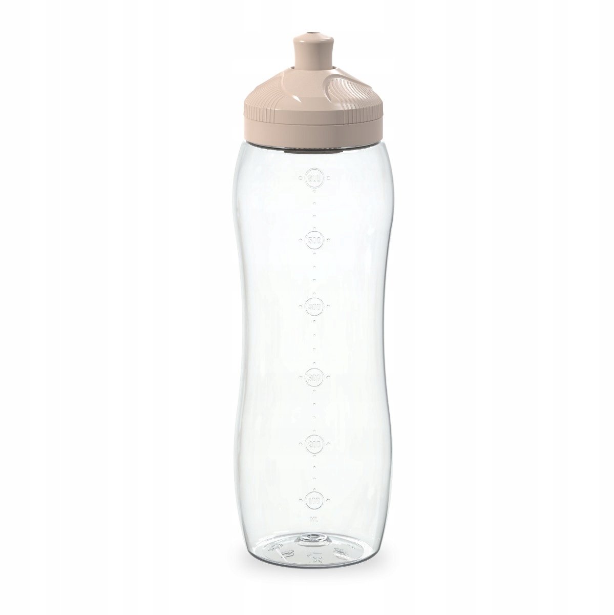 Dafi Bidon Twist Cappuccino 0,6l - Uitschuifbare Tuit