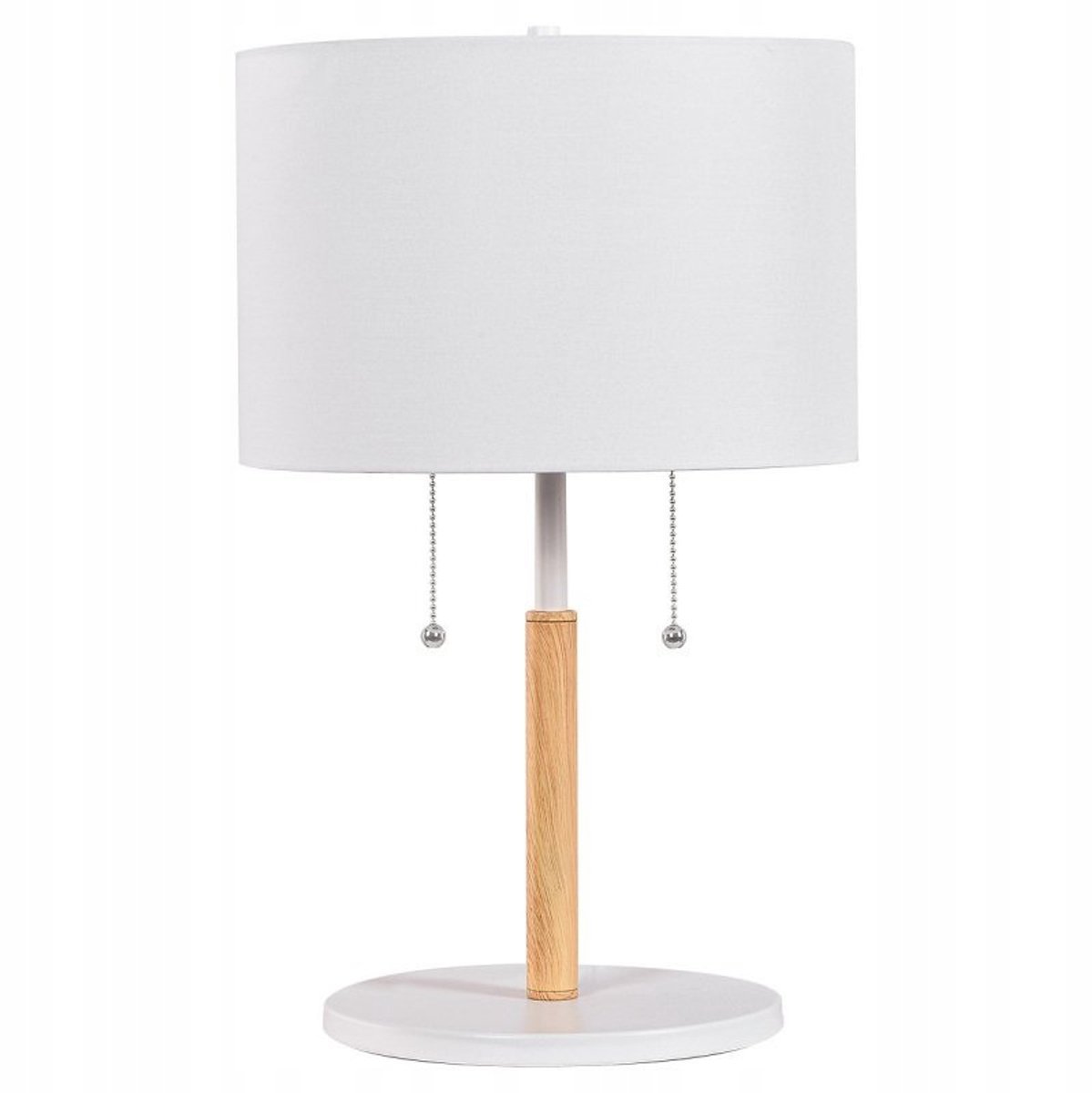 Licht Prestige Fogo Tafellamp Wit 2xE27 LED Klassiek Hotel Art Deco