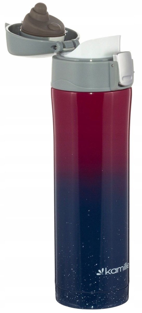Kamille Thermosbeker 450ml - RVS, Lekvrij, Warm & Koud