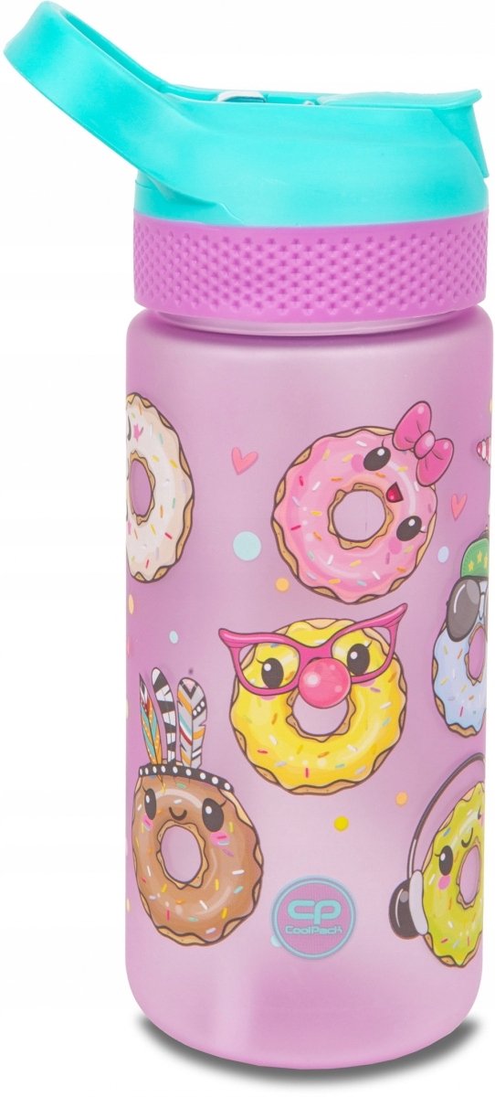 CoolPack BIBBY Bidon 420ml - Happy Donuts, BPA Vrij