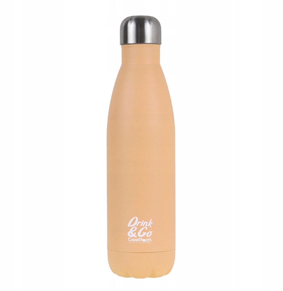CoolPack Pastel Thermos Drink&Go 500ml - Roestvrij Staal, Oranje