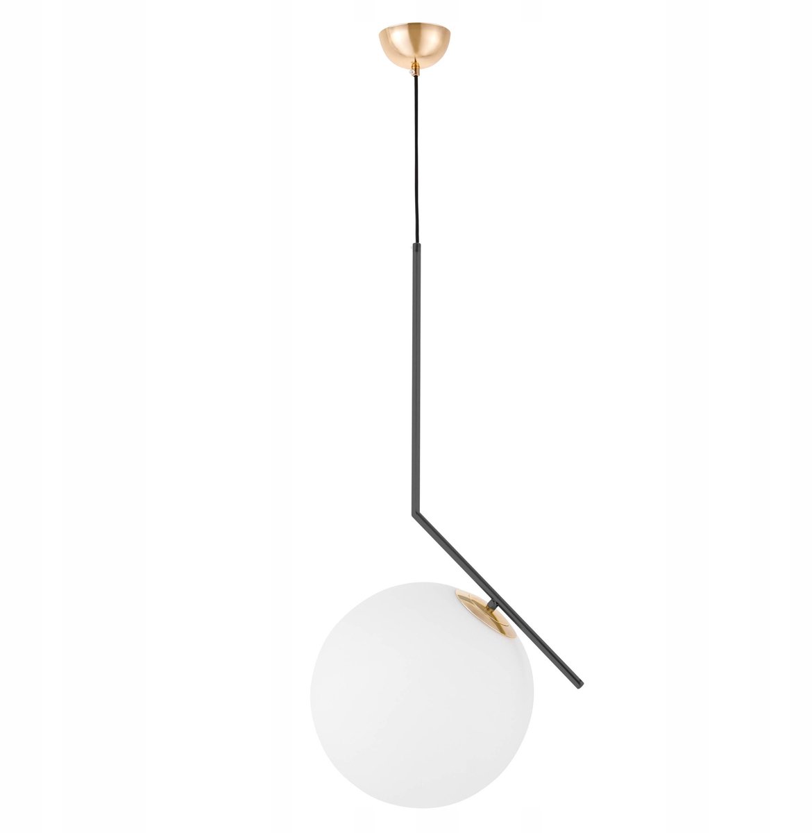 Lumina Deco Sorento Hanglamp Zwart/Goud - 30cm
