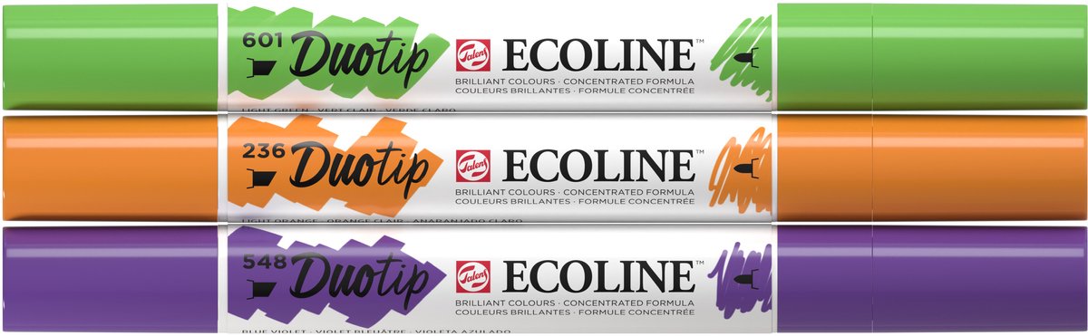 Duotip talens ecoline set 3 stuks secundair | 3 stuks