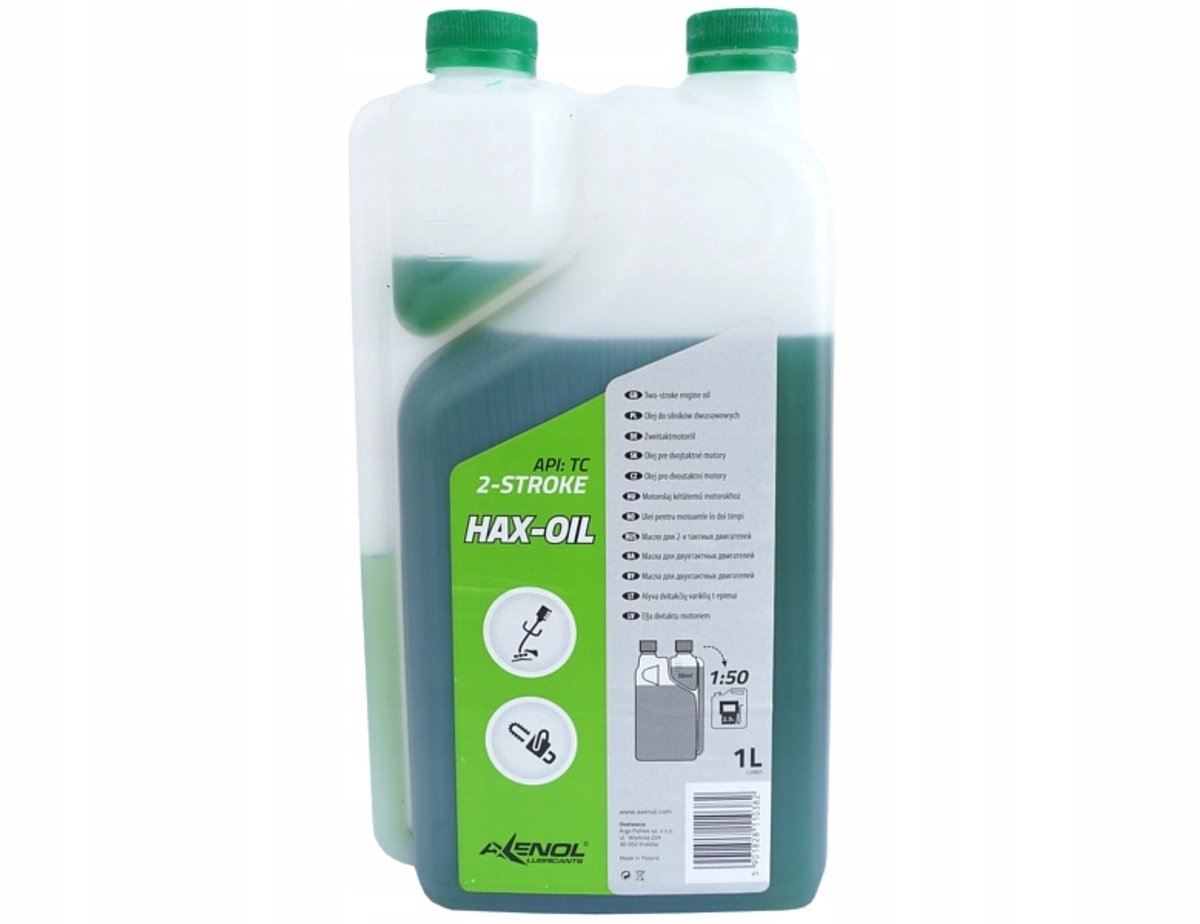 Axenol Husq-Oil 2-tattoli, grijs, 1L