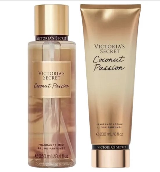 Victoria’s Secret Coconut Passion Bady Duo Set Met VS Geschenktasje